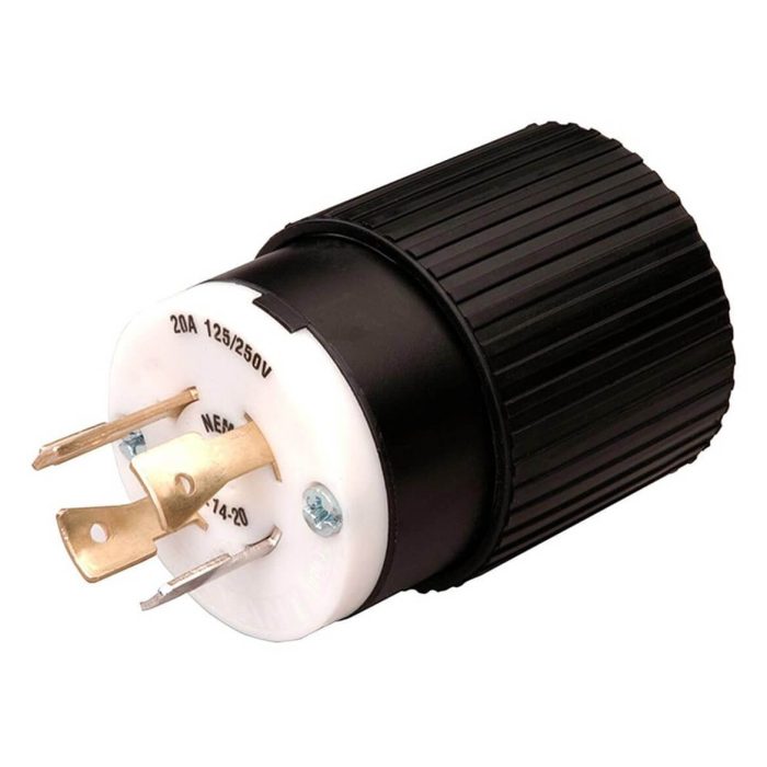 Reliance L1420P 20-Amp Generator Power Cord Plug For Up To 5000 Watt Generators - Image 1