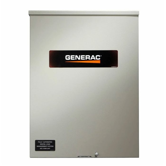 Generac RXSW100A3CUL 100-Amp 120/240-Volt Single-Phase Automatic Transfer Switch - Image 1