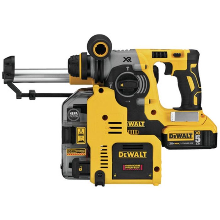 DeWALT DCH273P2DHO 20V 1 Inch SDS-Plus Dust Extractor Rotary Hammer - Image 1