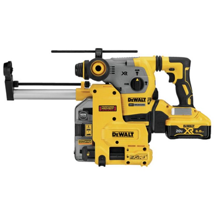 DeWALT DCH293R2DH 20V 1-1/8 Inch SDS-Plus Dust Extractor Rotary Hammer - Image 1