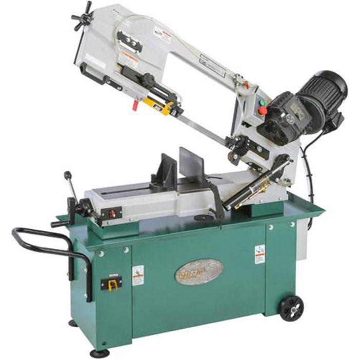 Grizzly G9743 110V/220V 7 Inch x 12 Inch 1-1/2 HP Geared Head Bandsaw - Image 1