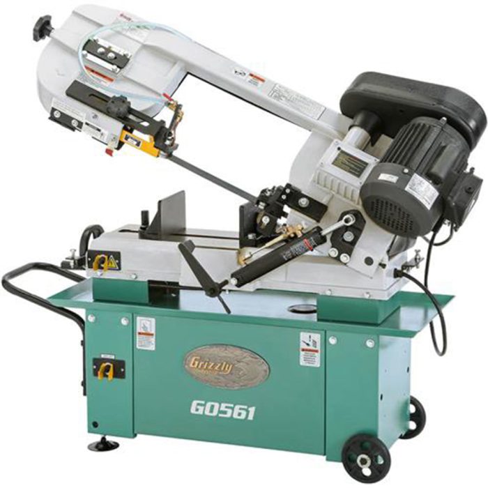 Grizzly G0561 110V/220V 7 Inch x 12 Inch 1 HP Metal-Cutting Bandsaw - Image 1