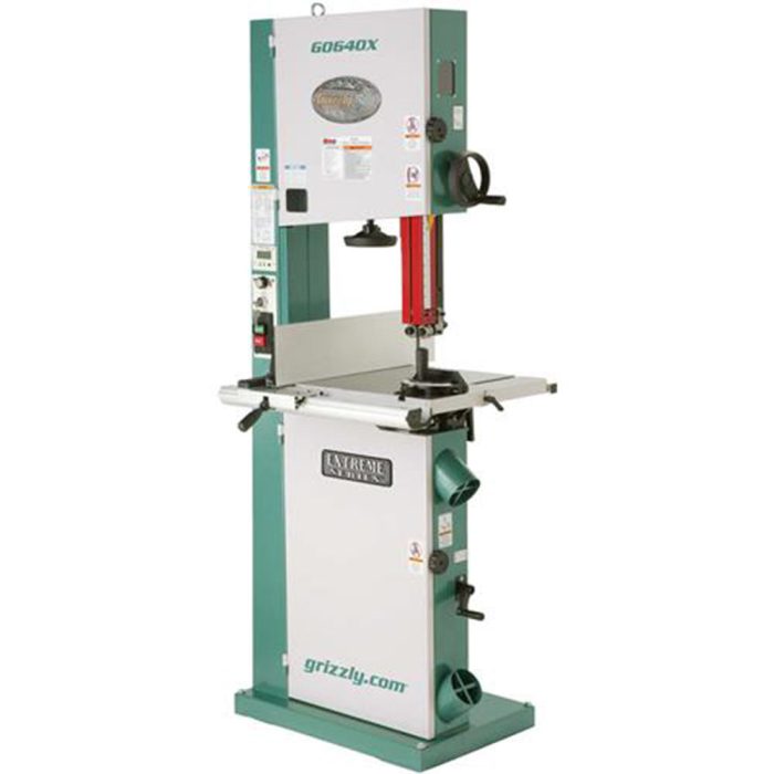 Grizzly G0640X 220V 17 Inch 2 HP Metal/Wood Bandsaw Inverter Motor - Image 1