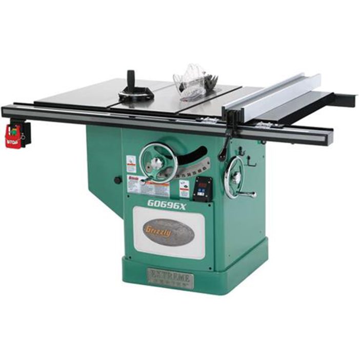 Grizzly G0696X 12 Inch 5 HP 220V Extreme Series Left-Tilt Table Saw - Image 1