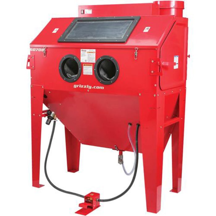 Grizzly G0708 110V 24 Inch x 48 Inch Blast Cabinet - Image 1