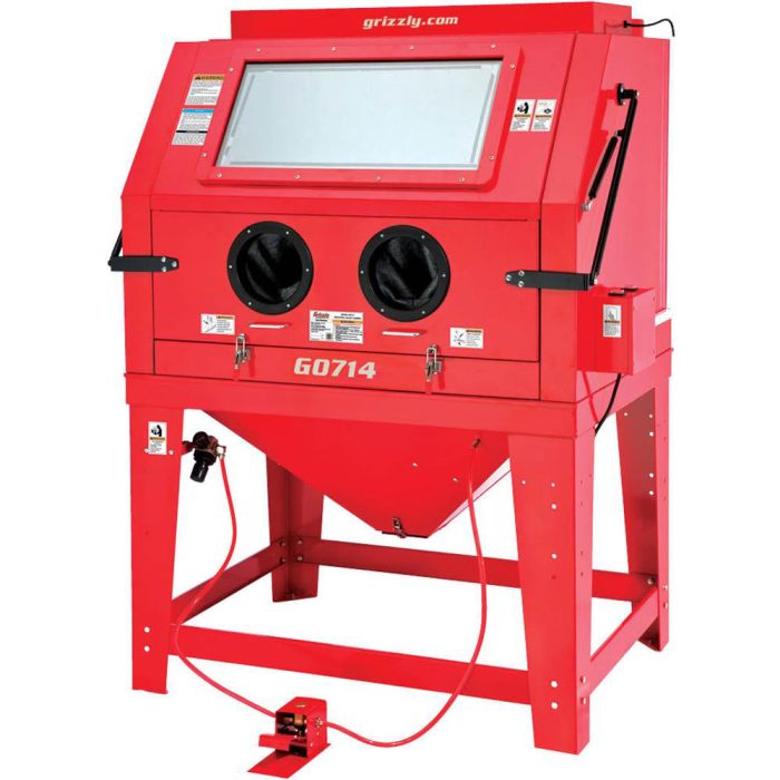 Grizzly G0714 110V Industrial Blast Cabinet - Image 1