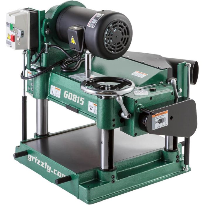 Grizzly G0815 240V 15 Inch 3 HP Heavy-Duty Planer - Image 1