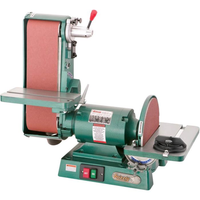 Grizzly G1183 110V/220V 6 Inch x 48 Inch Belt/12 Inch Disc Combo Sander - Image 1