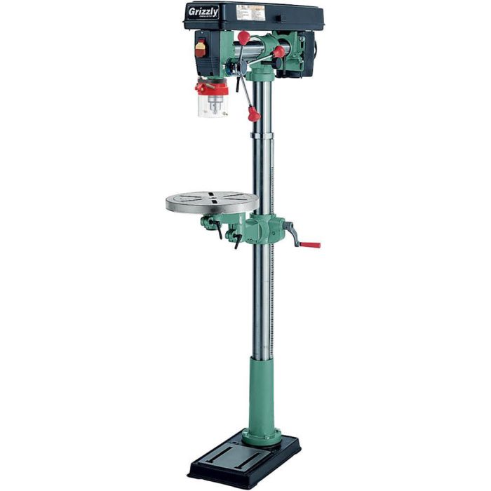 Grizzly G7946 120V 34 Inch 5 Speed Floor Radial Drill Press - Image 1