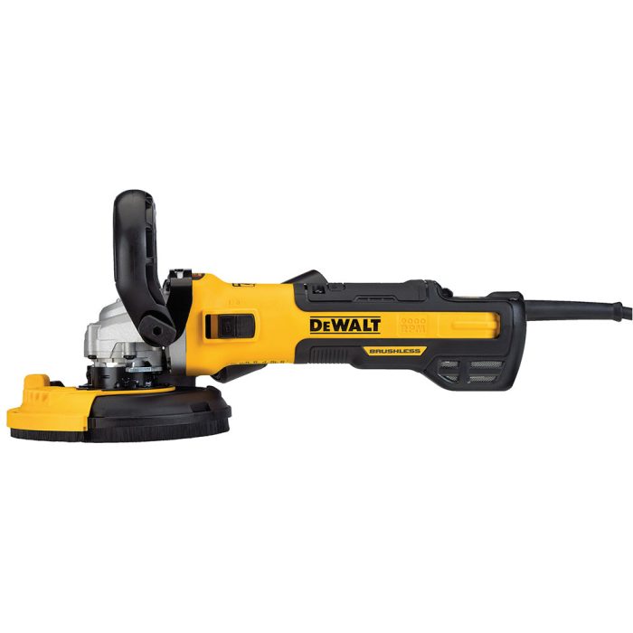 DeWALT DWE46253 1800W 5 Inch Brushless Surfacing Grinder Kit Kickback Brake - Image 1