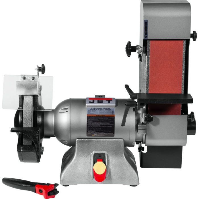Jet 578436 IBGB-436 115/230V 8 Inch Industrial Grinder 4 x 36 Inch Belt Sander - Image 1