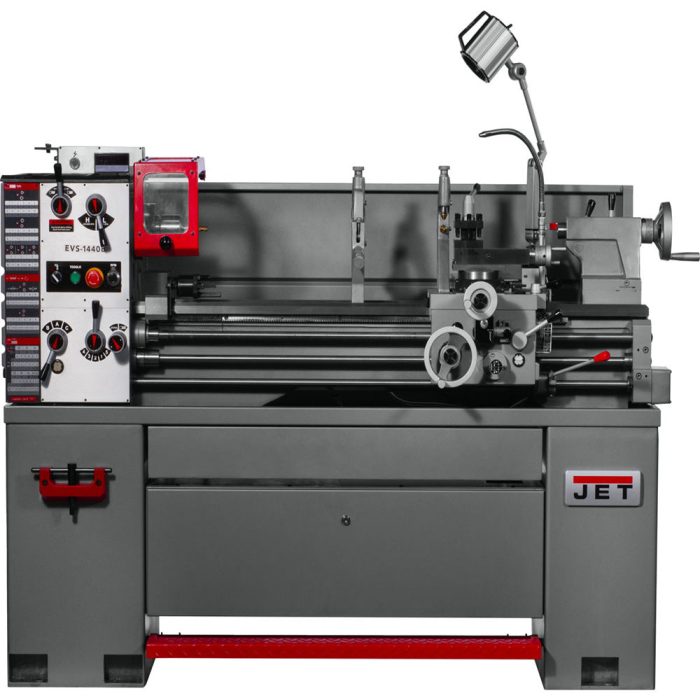Jet 311444 EVS-1440 230/460V 14 x 40 Inch Electronic Lathe Acu-Rite 203 DRO - Image 1