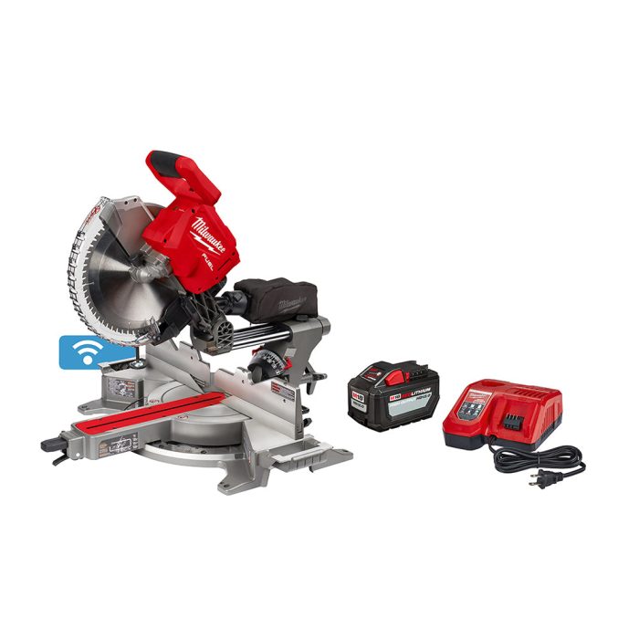 Milwaukee 2739-21HD M18 FUEL 18V 12" Dual Bevel Sliding Compound Miter Saw Kit - Image 1
