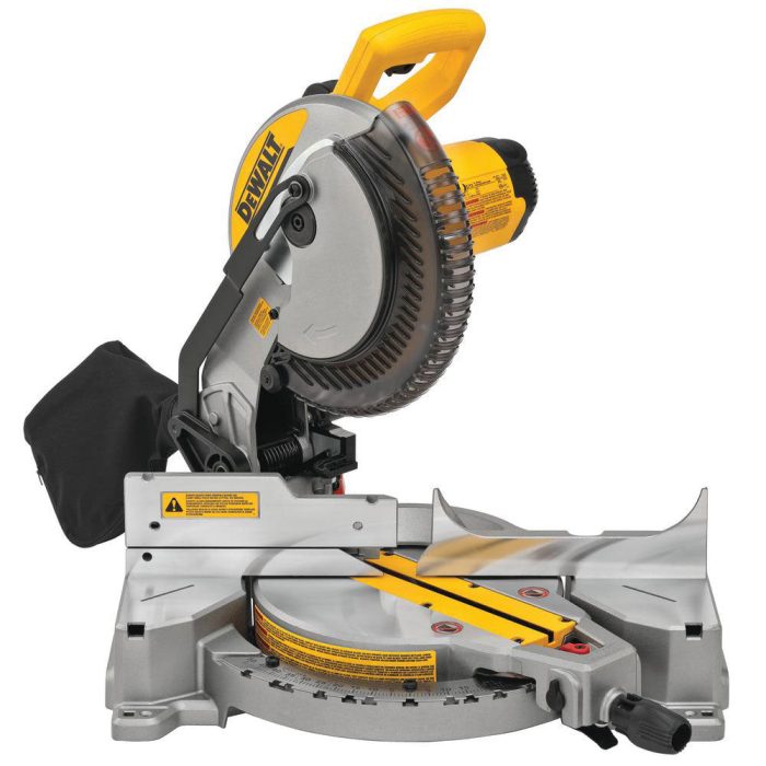 DeWALT DWS713 120V 15 Amp  Electric Single-Bevel Compound Miter Saw - Image 1