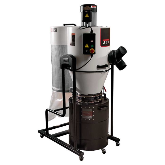 JET 717520 JCDC-2 230V 2-HP Cyclone Dust Collector - Image 1