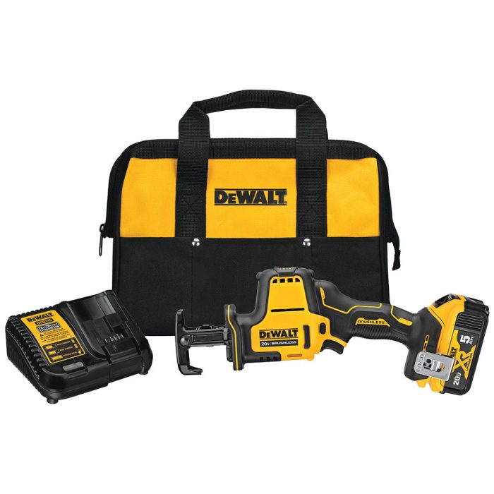DeWALT DCS369P1 20V MAX Compact Cordless Li-Ion Reciprocating Saw ATOMIC Kit - Image 1