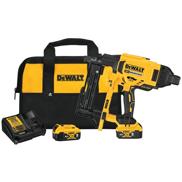 DeWALT DCFS950P2 20V MAX XR 9 GA Brushless Cordless Fencing Stapler Kit - Image 1