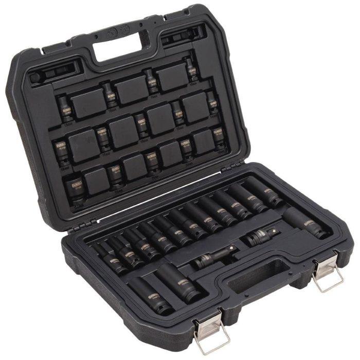 DeWALT DWMT19249 1/2" 6 PT Drive Combination Impact Socket Set - 30pc - Image 1