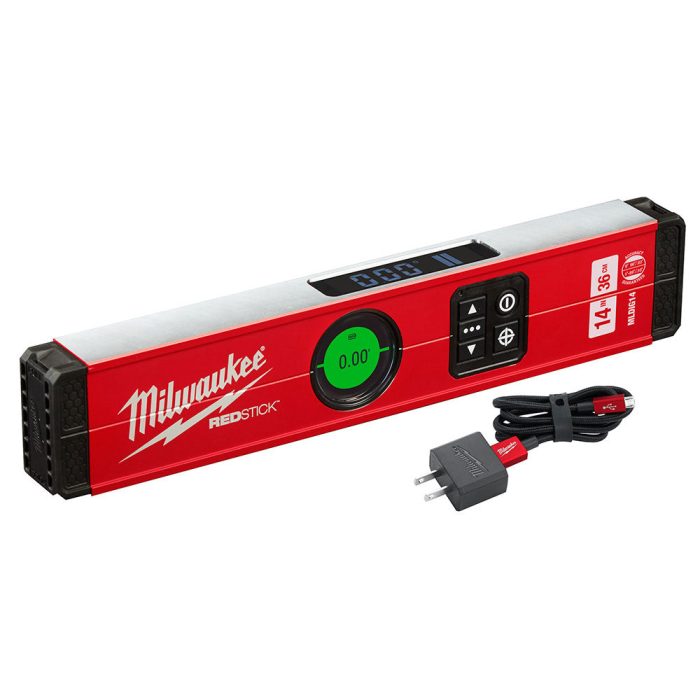 Milwaukee MLDIG14 14" REDSTICK Digital Level w/ PIN-POINT Measurement Technology - Image 1