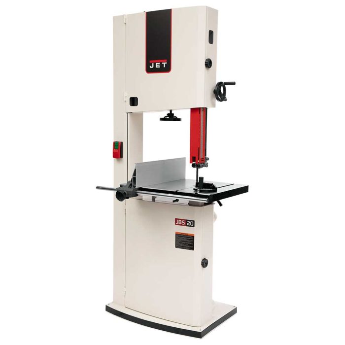 JET 714850 JWBS-20-5 230V 5HP 20" Heavy Duty Steel Frame Bandsaw - Image 1