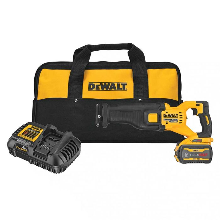 DeWALT DCS389X1 60V MAX FLEXVOLT Brushless Reciprocating Saw Kit - Image 1