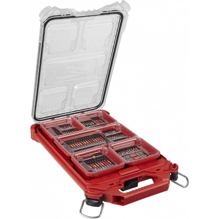 Milwaukee 48-32-4082 PACKOUT Organizer SHOCKWAVE Driver Bit Packout Kit - 100 pc - Image 1