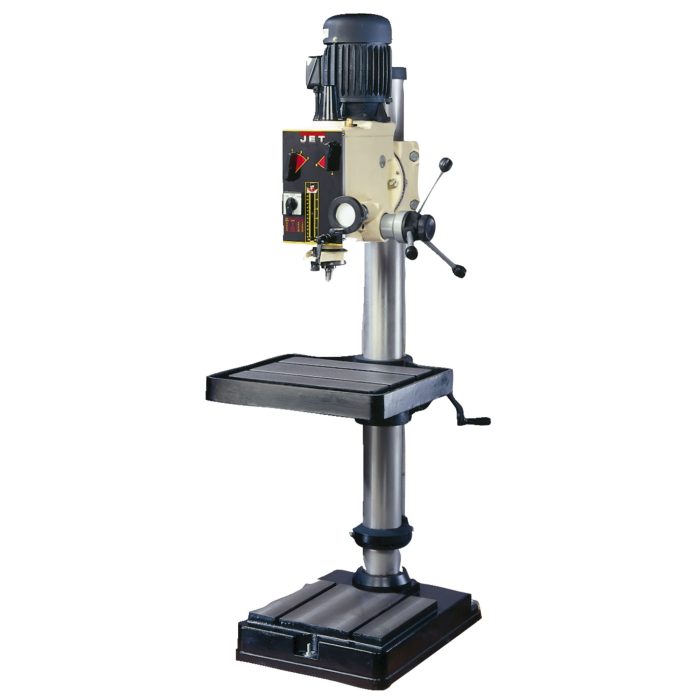 JET GHD-20 2-Hp 230V 20" Smooth Quiet Geared Head Drill Press w/ Metric Gauge - Image 1