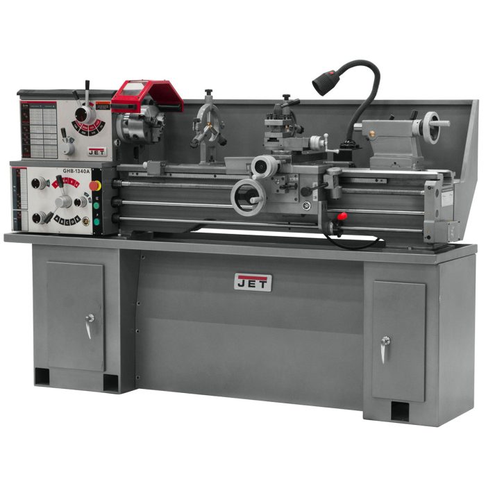 JET GHB-1340A 2-Hp 230V Quiet Operation Geared Head Bench Lathe - 321357A - Image 1
