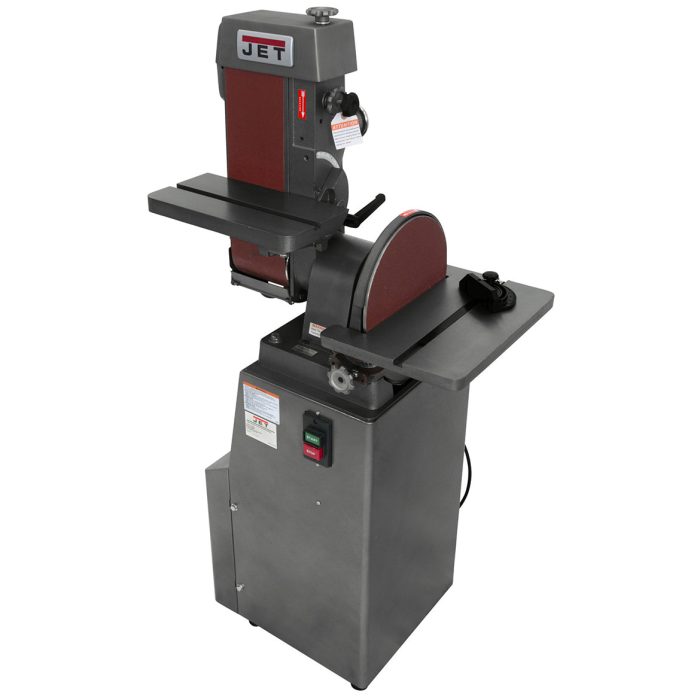 JET J-4200A-2 1-1/2-Hp 230V 6" x 48" Industrial Combo Belt/Disc Machine - Image 1