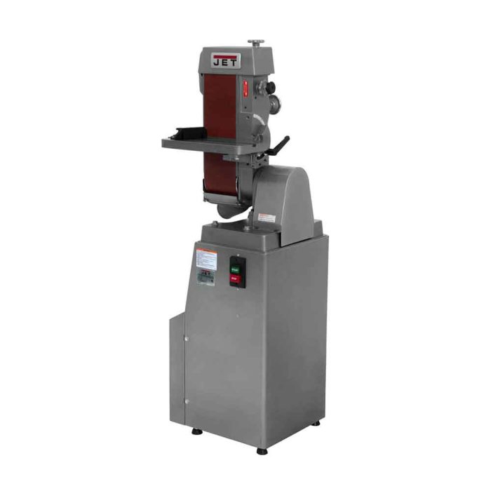 JET J-4300A 1-1/2-Hp 115/230V 6" x 48" Industrial Belt Finishing Machine - Image 1