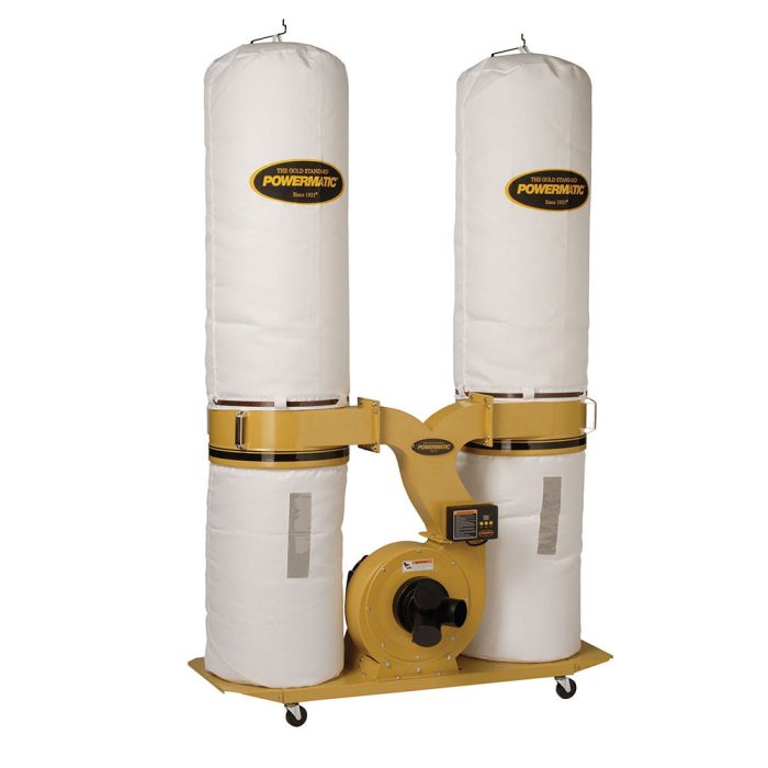Powermatic PM1900TX-BK1 3-Hp 230V Dust Collector w/ Bag Filter Kit - Image 1