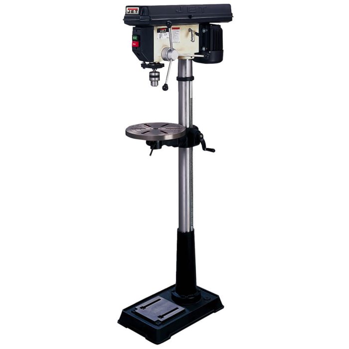 JET JDP-17MF 3/4-Hp 115/230V 16-1/2" Floor Drill Press w/ Quick Release Crank - Image 1