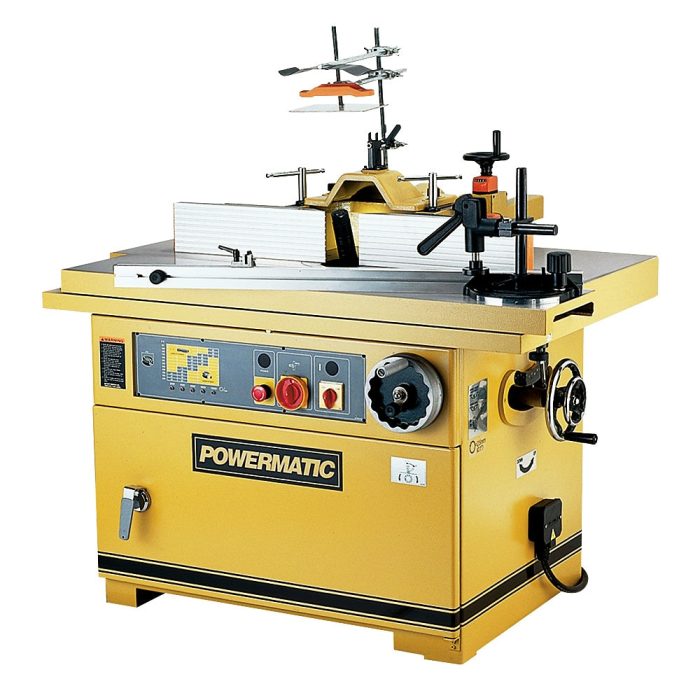 Powermatic TS29 7-1/2" 230/460V Heavy Duty Tilt/Slide Shaper w/ Sliding Table - Image 1