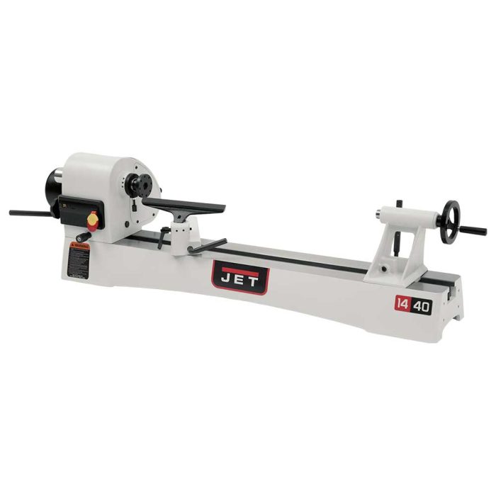 Jet JWL-1440VS 1-Hp 115/230V 14" x 40" Variable Speed Benchtop Wood Lathe - Image 1