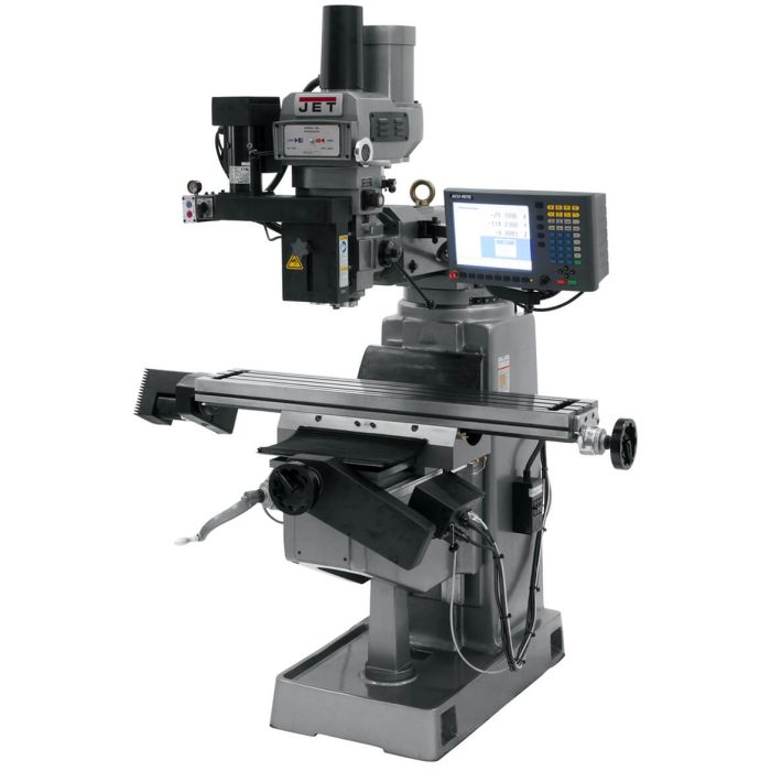 JET JTM-1050EVS2/230 230V Mill w/ 2-Axis Acu-Rite MilPwr G2 CNC Controller - Image 1