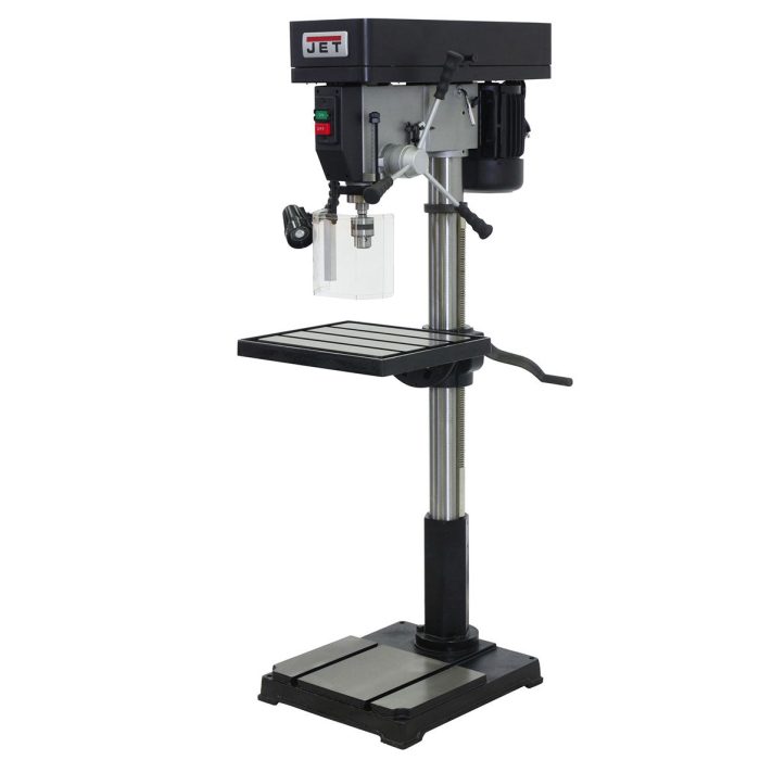JET IDP-22 1-Hp 115/230V 22" Heavy Duty Industrial Floor Model Drill Press - Image 1