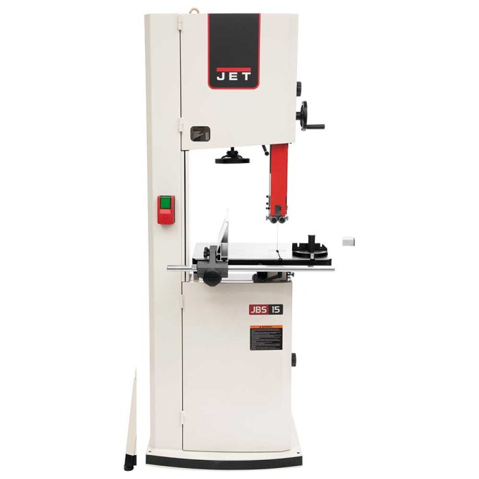 JET JWBS-15 1.75-Hp 115/230V 15" Heavy Duty Bandsaw w/ Cast Iron Fence System - Image 1