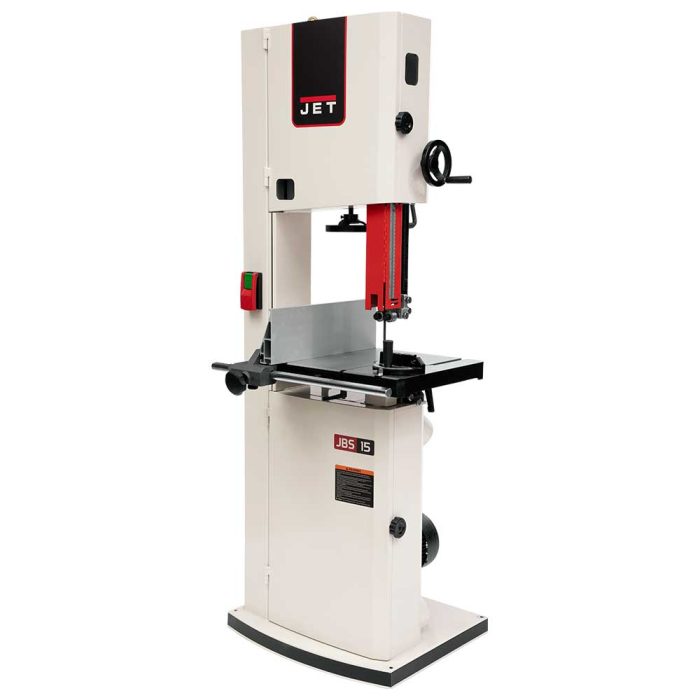 Jet JWBS-15-3 3-Hp 230V 15" Heavy Duty Bandsaw w/ Cast Iron Fence System - Image 1