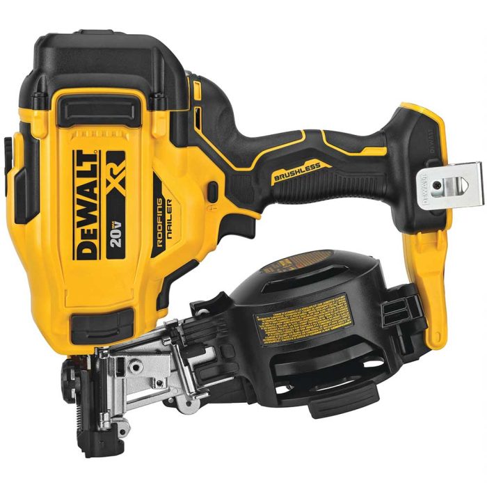 DeWALT DCN45RNB 20V MAX 15 Degree Cordless Coil Roofing Nailer - Image 1