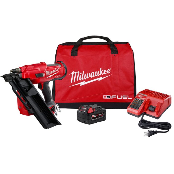 Milwaukee 2745-21 M18 FUEL 18V 30 Degree Lithium-Ion Cordless Framing Nailer Kit - Image 1