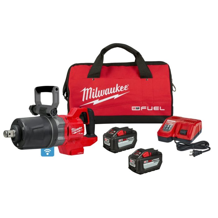 Milwaukee 2868-22HD M18 FUEL 18V 1" D-Handle High Torque Impact Wrench Kit - Image 1