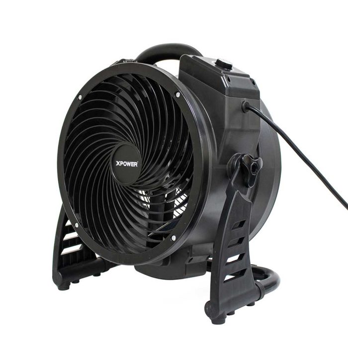 XPower M-27 145 Watt 360 Degree Corded Axial Air Mover w/ Ozone Generator - Image 1