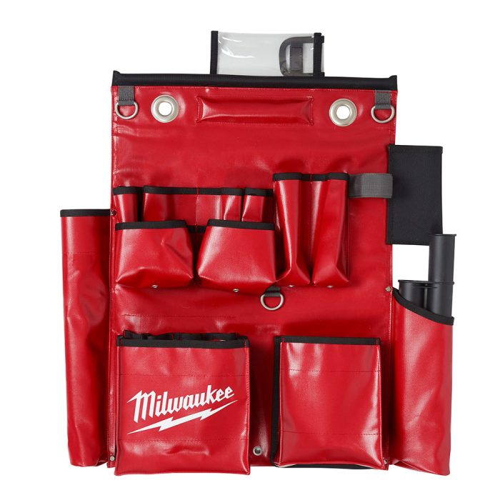 Milwaukee 48-22-8291 18 Pocket Lineman's Compact Durable Aerial Tool Apron - Image 1