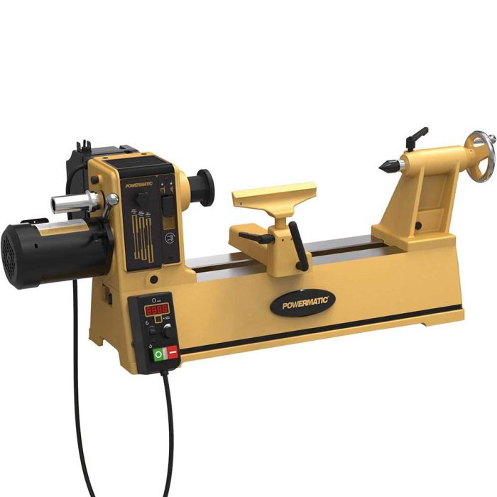 Powermatic 1792014 2014 115V/230V 1 HP Durable Cast Iron Bench Top Lathe - Image 1