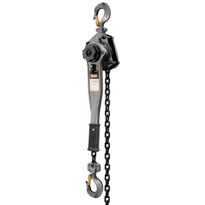 JET 287401 JLP-150A-10 1-1/2 Ton JLP-A Series Lever Hoist w/ 10' Lift - Image 1