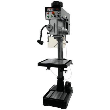 JET JDP20EVST-230-PDF 230V 2 HP 3 Phase Variable Drill Press w/ Powerfeed