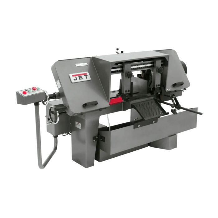 JET 414478 J-7040 230V 10" x 16" 3 Phase Horizontal Durable Mitering Bandsaw - Image 1