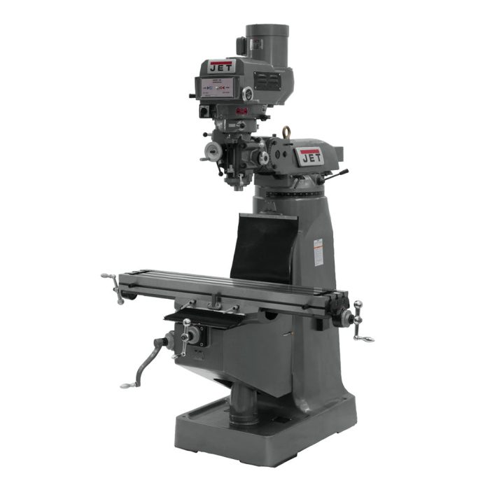 JET 690202 JTM-4VS 230/460V Heavy Duty Variable Speed Mill w/ ACU-RITE 203 DRO - Image 1