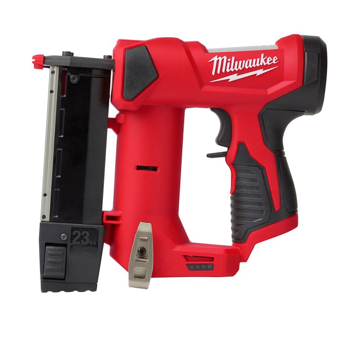 Milwaukee 2540-20 M12 12V 23 Gauge Compact Cordless Pin Nailer - Bare Tool - Image 1