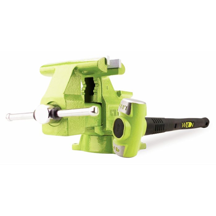 Wilton 11128BH 6-1/2-Inch Versatile Utility Bench Vise and Sledge Hammer Combo - Image 1